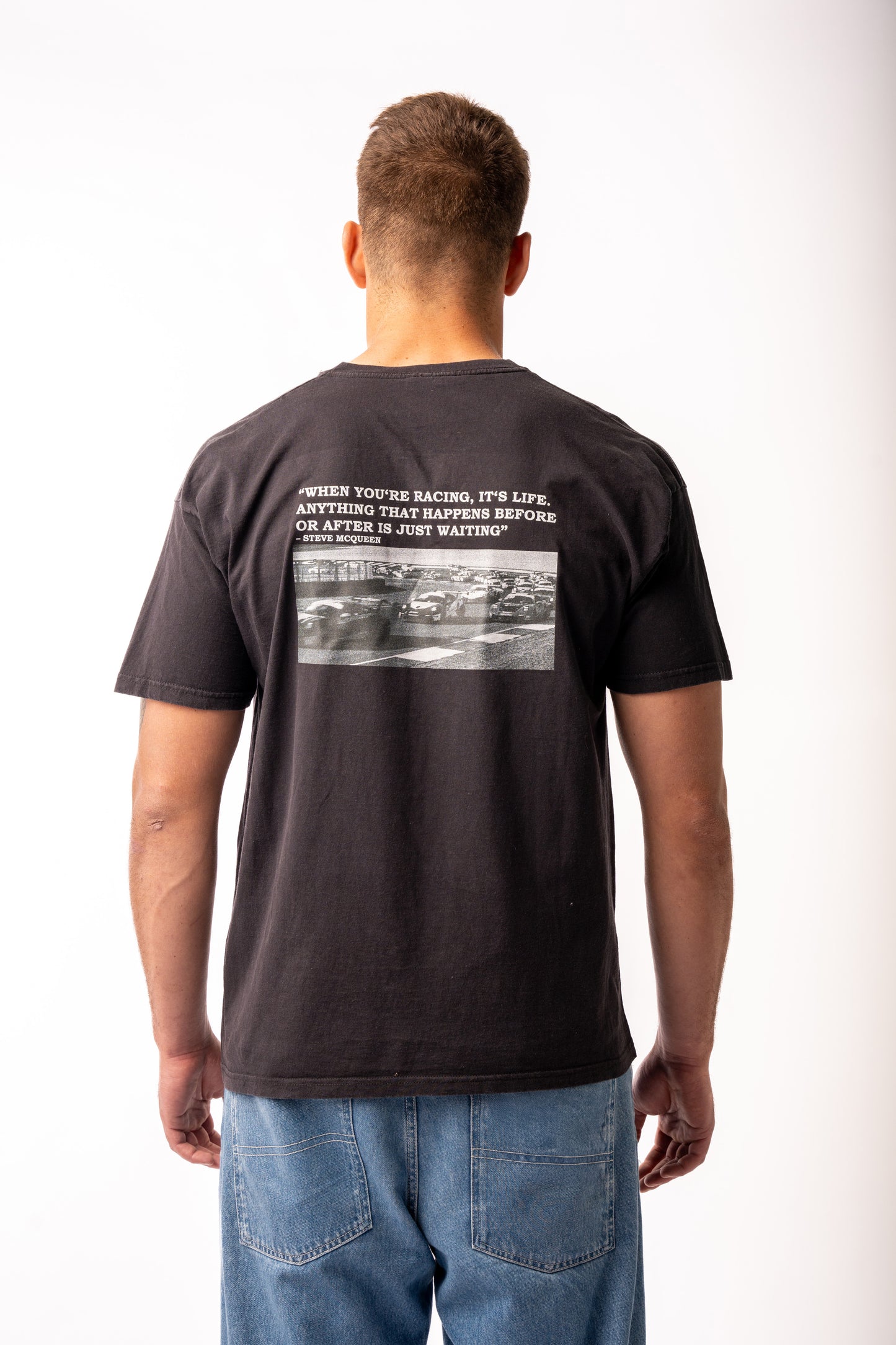 CARLABELLE Racing is Life T-Shirt Black