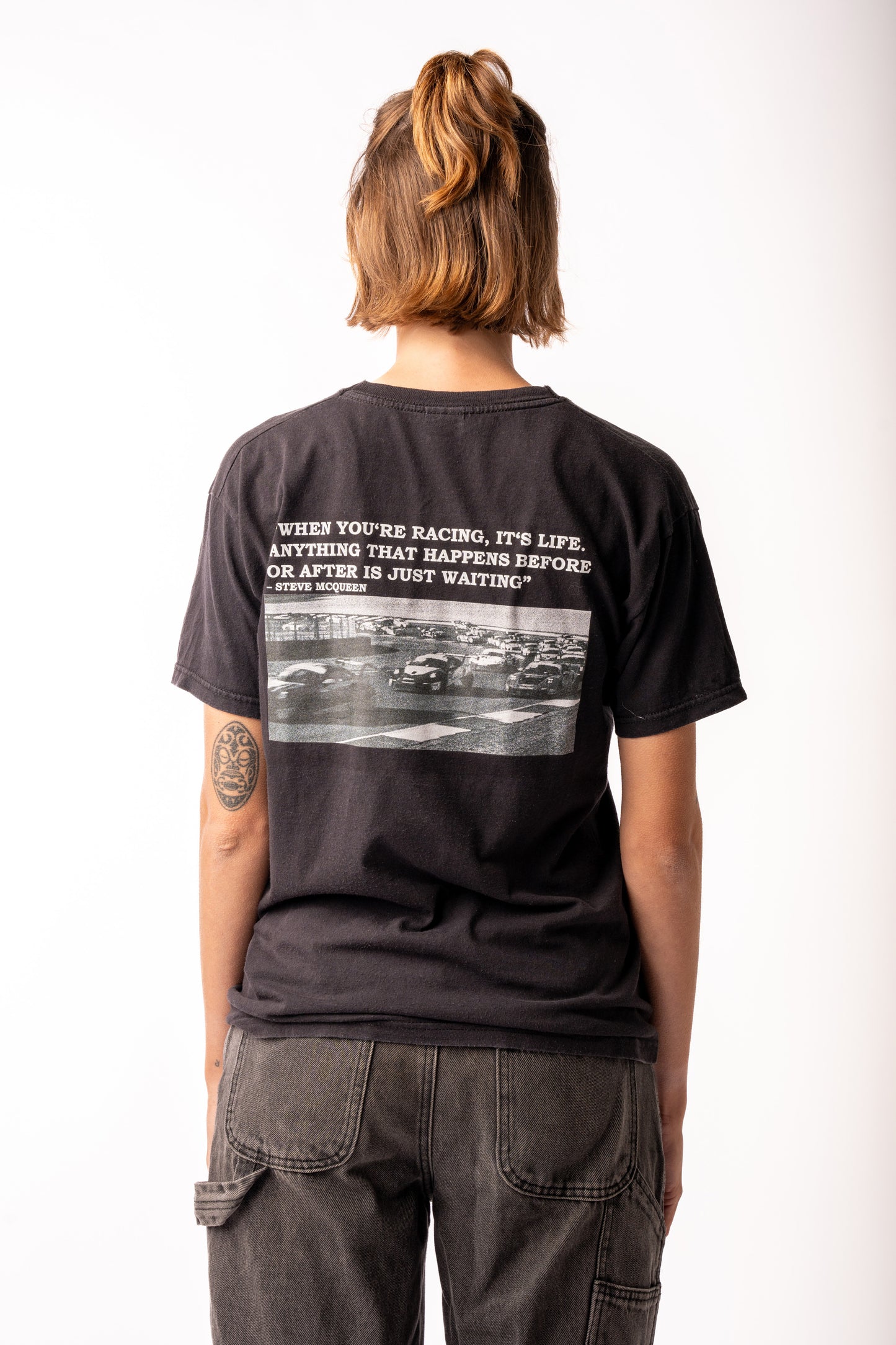 CARLABELLE Racing is Life T-Shirt Black