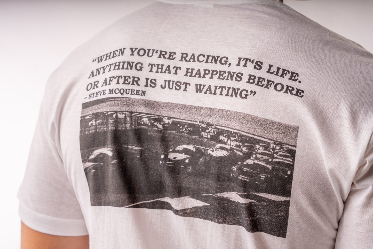 CARLABELLE Racing is Life T-Shirt White