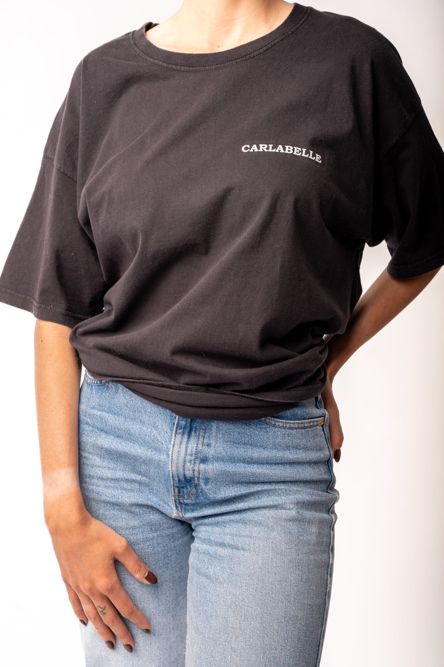 CARLABELLE Racing is Life T-Shirt Black