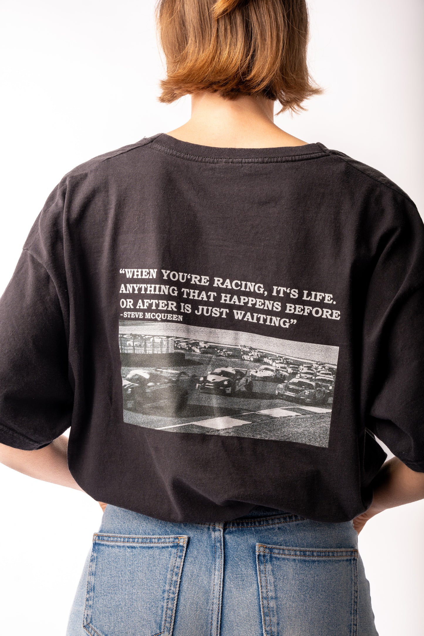 CARLABELLE Racing is Life T-Shirt Black