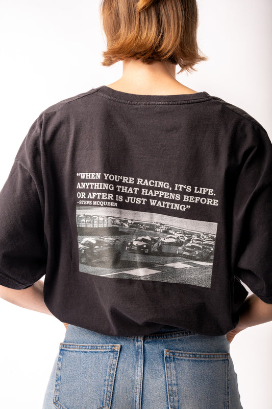 CARLABELLE Racing is Life T-Shirt Black