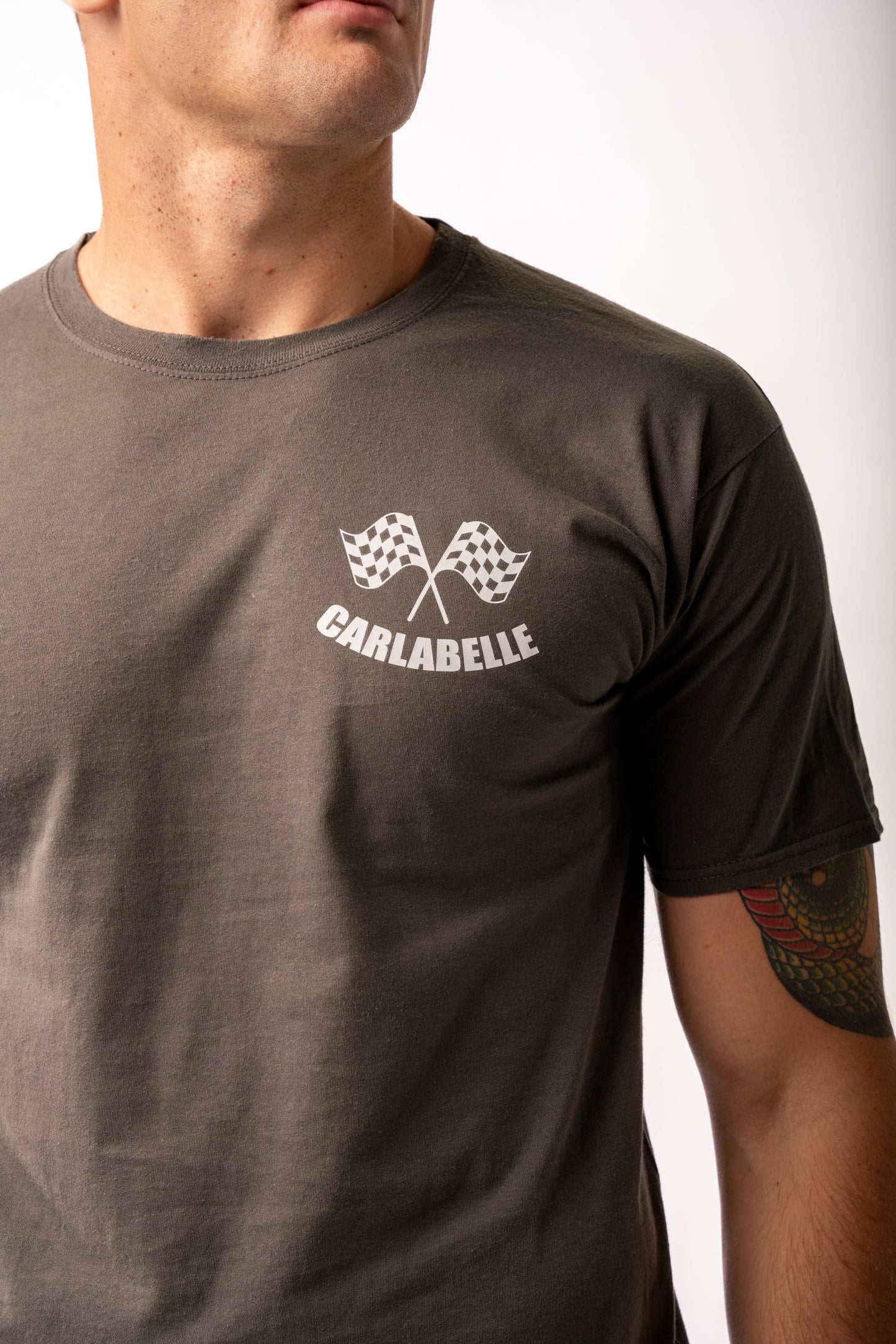 CARLABELLE Italian Victory T-Shirt Brown