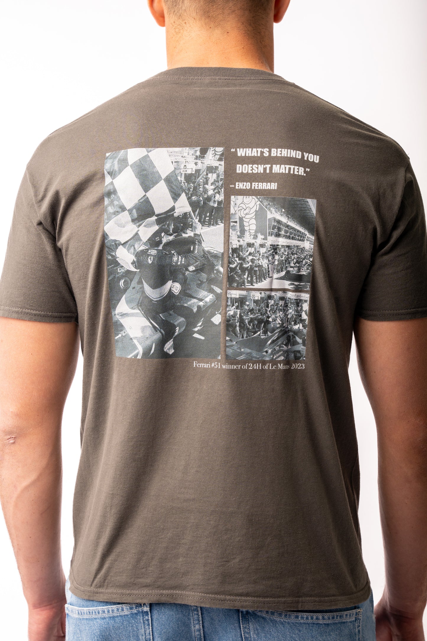 CARLABELLE Italian Victory T-Shirt Brown