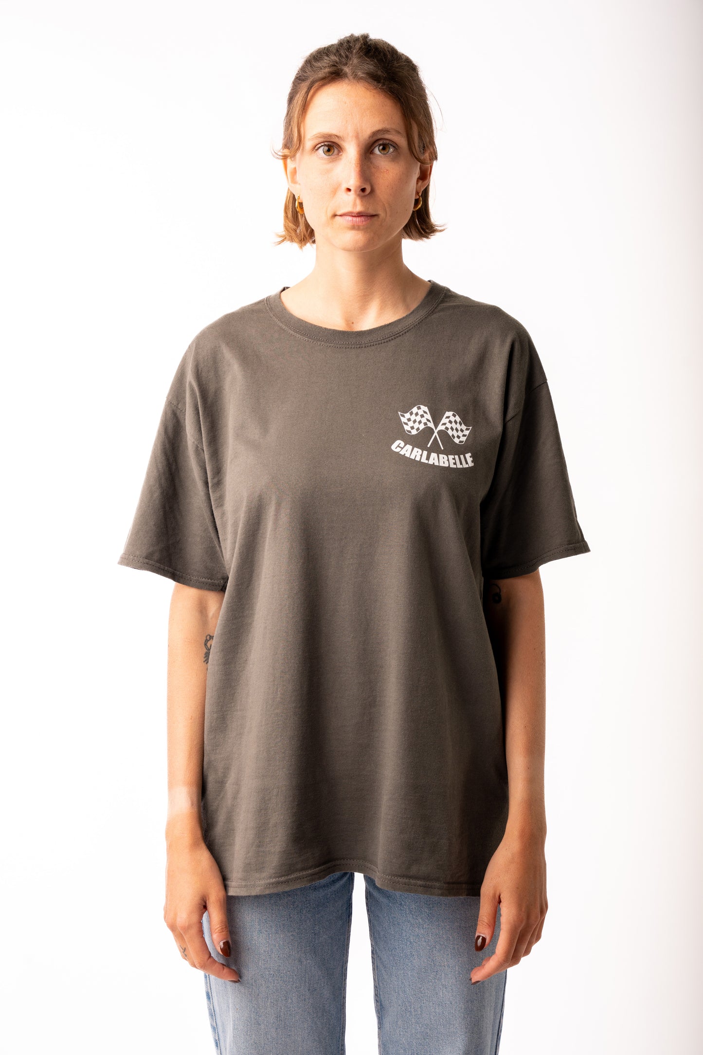 CARLABELLE Italian Victory T-Shirt Brown