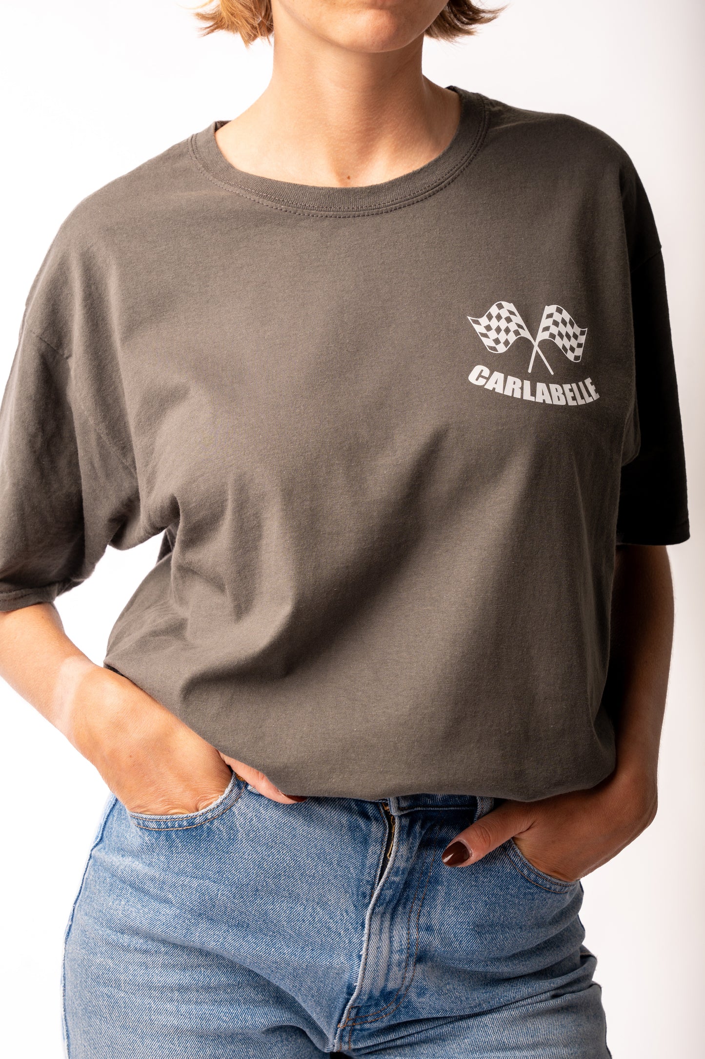 CARLABELLE Italian Victory T-Shirt Brown