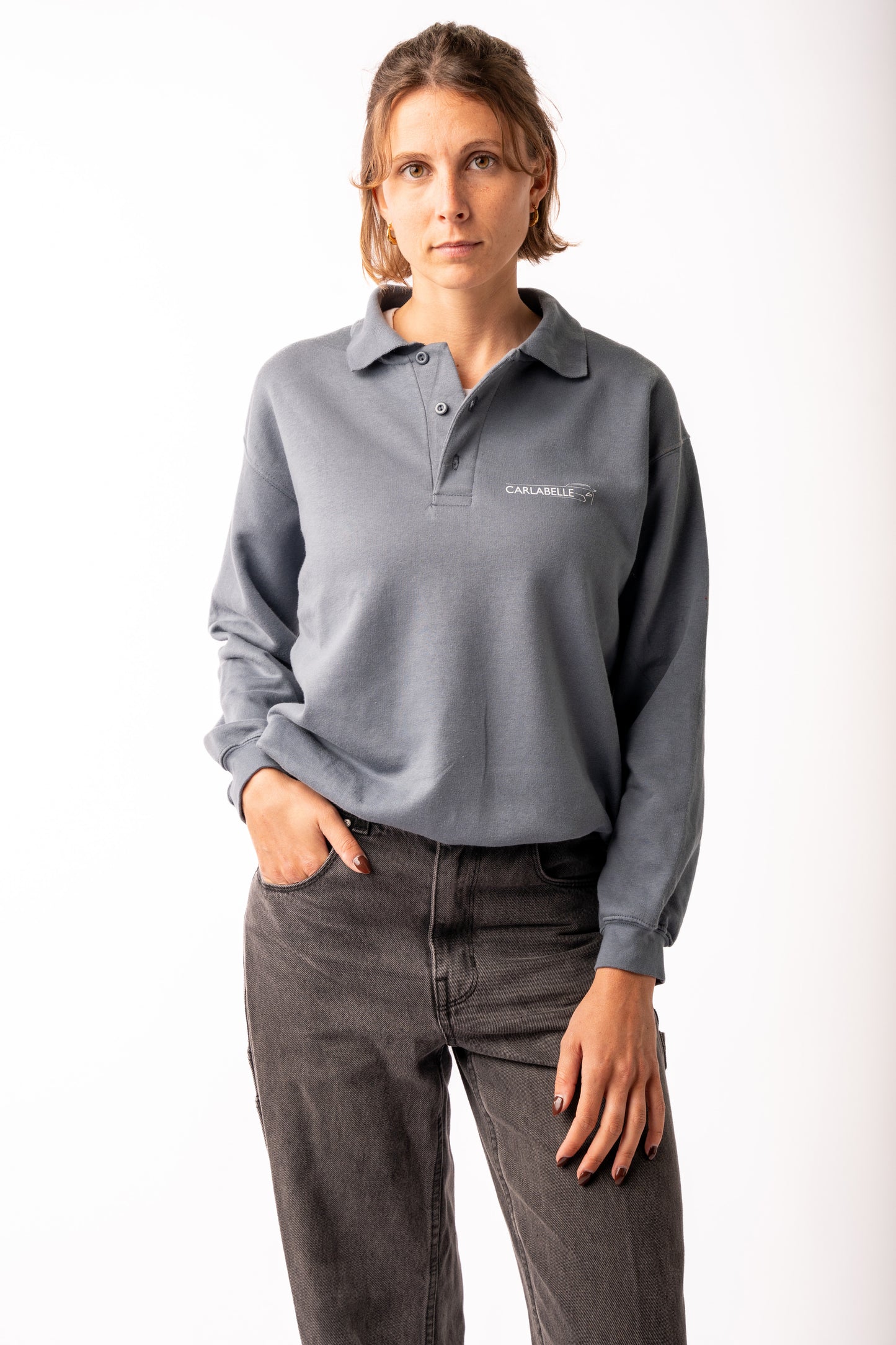 CARLABELLE Le Mans Polo Sweater