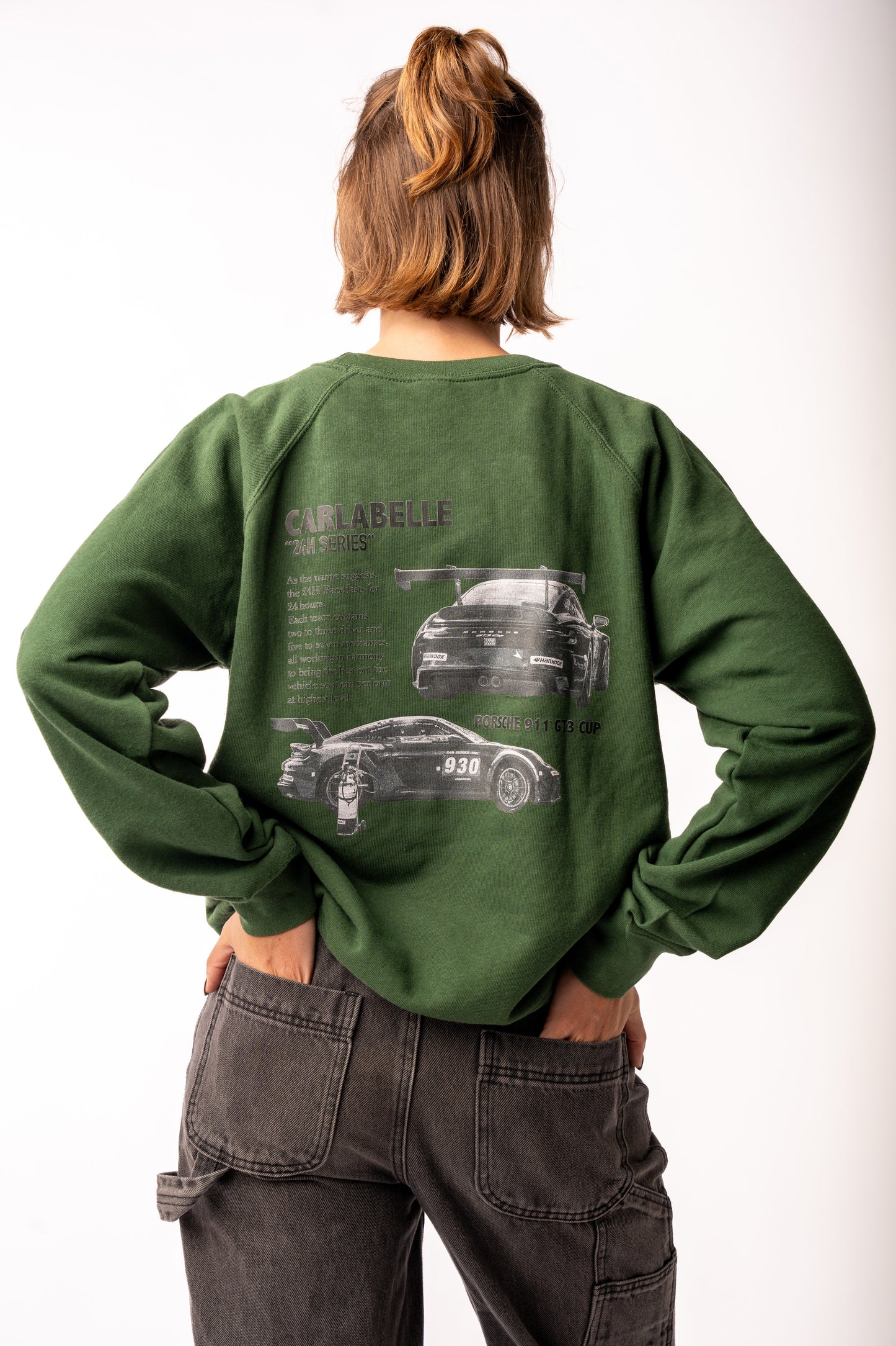 CARLABELLE Le Mans Sweater Green