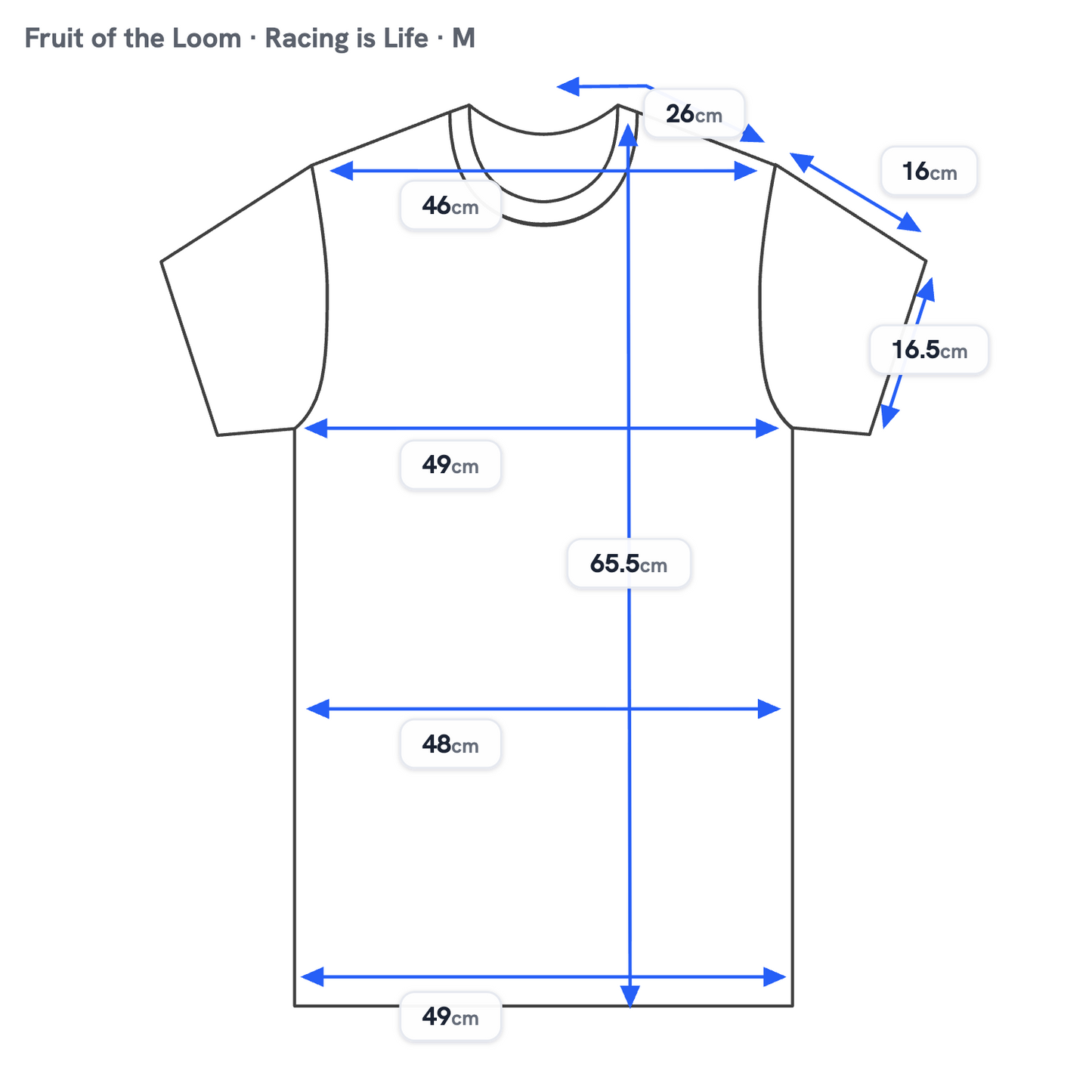 CARLABELLE Racing is Life T-Shirt Schwarz
